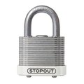 Accuform STOPOUT LAMINATED STEEL PADLOCKS KDL916WT KDL916WT